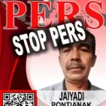Jaiyadi STOP PERS Wartawan Satujuang Wilayah Kota Pontianak