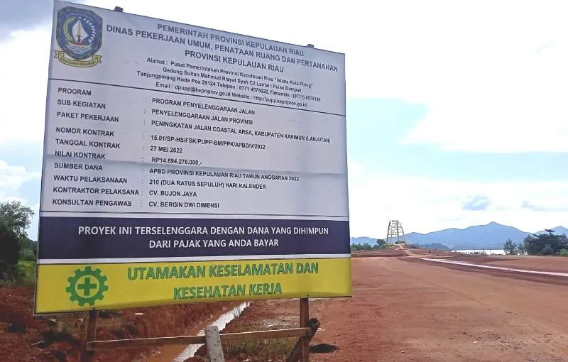 Konsultan Pengawas Sebut Proyek Jalan Jembatan Leho Belum Berjalan