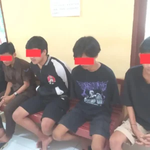 Lakukan Pengeroyokan Hingga Penusukan, 5 Remaja Bengkulu Dibekuk