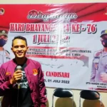 Malam Puncak Peringatan HUT Bhayangkara ke-76, Polsek Candisari Gelar Tasyakuran