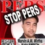 Marvin STOP PERS Wartawan Satujuang Wilayah Kota Ambon