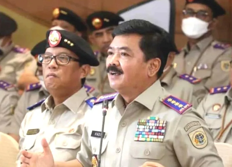 Pakai Baret dan Tongkat Komando, Ini Seragam Baru PNS Kementerian ATR/BPN