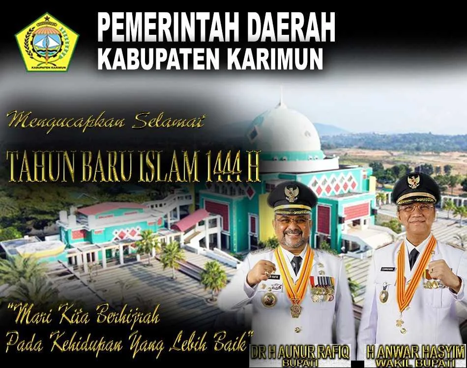 Ucapan Tahun Baru Islam Pemda Karimun