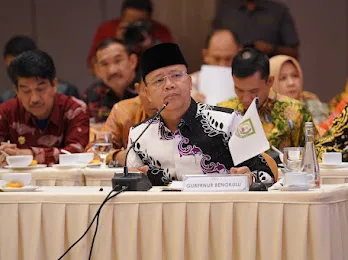 Saat Rakor se-Sumatera, Gubernur Bengkulu Sorot Harga Sawit