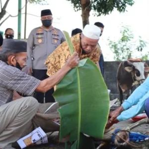 Sambut Idul Adha, Polres Demak Sembelih 4 Sapi dan 9 Kambing Sambut Idul Adha, Polres Demak Sembelih 4 Sapi dan 9 Kambing