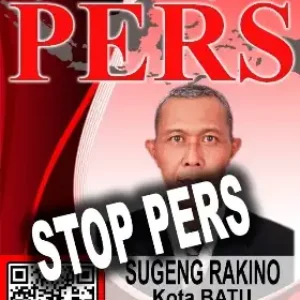 Sugeng STOP PERS Wartawan Satujuang Wilayah Kota Batu Sugeng STOP PERS Wartawan Satujuang Wilayah Kota Batu