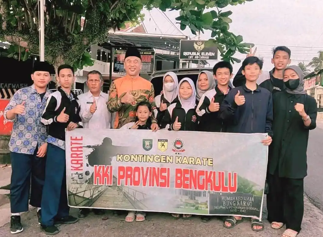 Bengkulu Kirim 10 Atlet Karate ke Kejuaraan Piala Ketua DPRD Pagar Alam