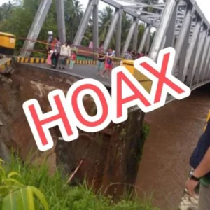 Beredar Kabar Jembatan Putus di Kota Bengkulu, Dedy Wahyudi : Itu Hoax