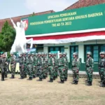 Danrindam Buka Upacara Pendidikan Bintara Khusus Babinsa TNI AD TA 2022