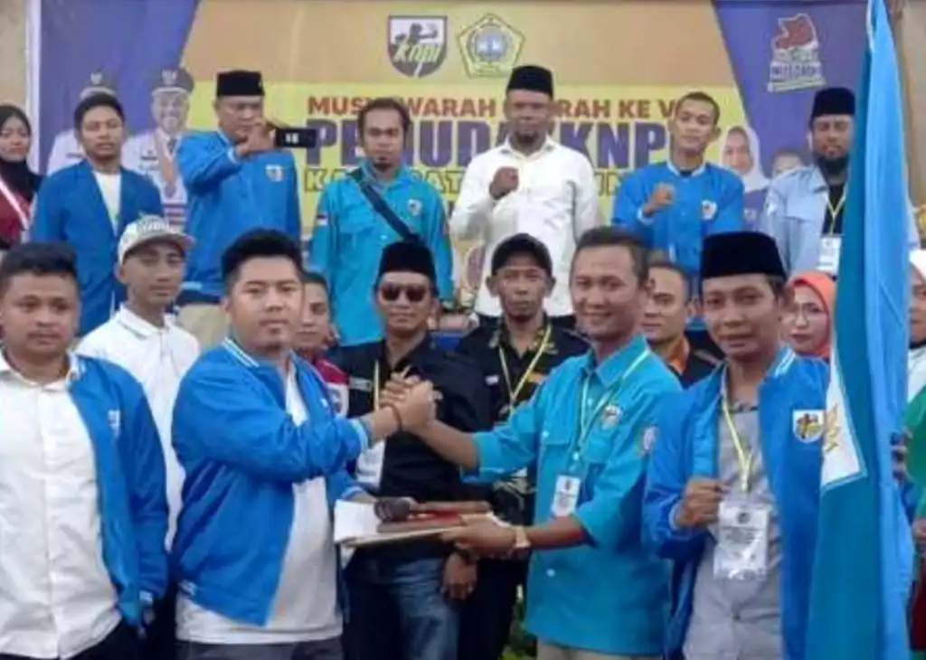 Jadi Calon Tunggal, Menantu Bupati Nahkodai KNPI Karimun