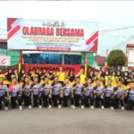 Jelang Hari Polwan, Polres Rejang Lebong Gelar Fun Games dan Olah Raga Bersama  
