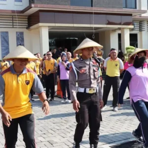 Jelang HUT RI ke-77, Polres Demak Meriahkan dengan Berbagai Lomba