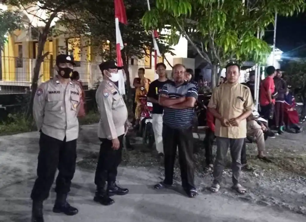Jelang Pilkades Serentak, Polsek Karangtengah Patroli ke Desa-Desa