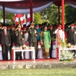 Pangdam IV/ Diponegoro Hadiri Upacara Peringatan HUT Ke-77 Kemerdekaan RI