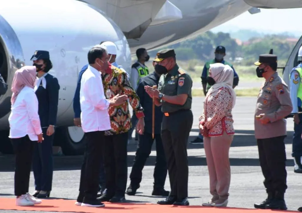 Pangdam IV/Diponegoro Sambut Kunjungan Presiden Jokowi di Boyolali