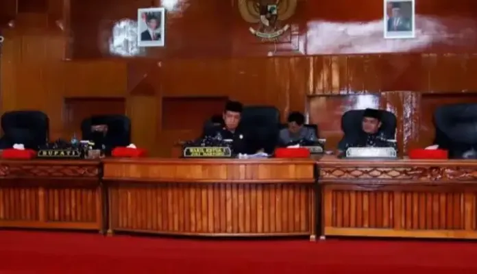 Paripurna DPRD BS Pandangan Umum Fraksi Atas Pertanggungjawaban APBD 2021