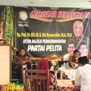 Partai Pelita Targetkan Lolos Verifikasi KPU, Din Syamsuddin : Ini Partai Anak Muda