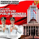 Pemda Kabupaten Karimun Mengucapkan Selamat Memperingati Hari Konstitusi RI Tahun 2022
