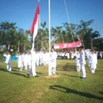 Peringati HUT Kemerdekaan RI, Kecamatan Tetap Gelar Upacara Bendera
