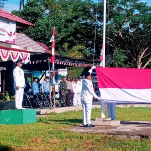 Peringati HUT RI ke-77, Kecamatan Bingin Kuning Gelar Upacara Bendera Peringati HUT RI ke-77, Kecamatan Bingin Kuning Gelar Upacara Bendera