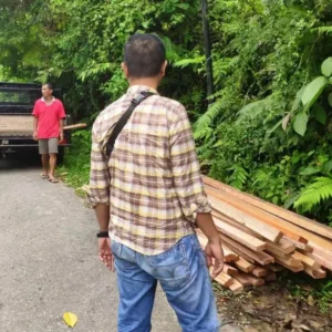 Polres BS Amankan Kayu Balam dan Polres Mukomuko Sita Landak