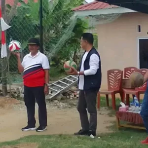 Ramlan Buka Turnamen Bola Volly Barsat Cup II
