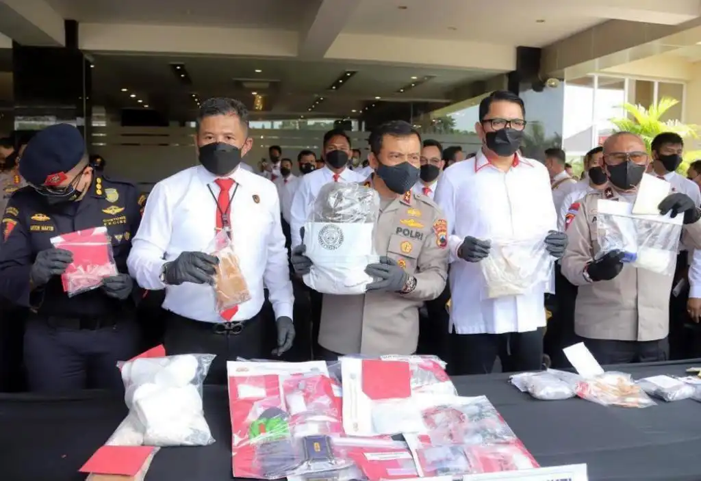 Ringkus Puluhan Bandar, Polda Jateng Ungkap Jaringan Narkoba Hingga Afrika