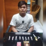 Satu Paket Plus Delapan Linting Ganja Jadi Barang Bukti