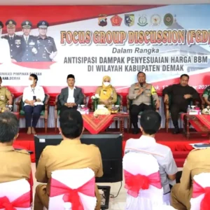Antisipasi Gejolak Kenaikan BBM, Polres Demak Gelar FGD Bersama Forkopimda