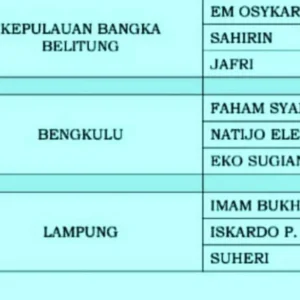 Bawaslu RI Umumkan Calon Anggota Bawaslu Provinsi, Ini Untuk Bengkulu
