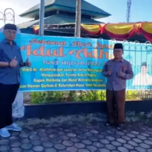 BPKAD Kota Bengkulu Serahkan Hewan Kurban Ke Masjid Mukhlisin BPKAD Kota Bengkulu Serahkan Hewan Kurban Ke Masjid Mukhlisin
