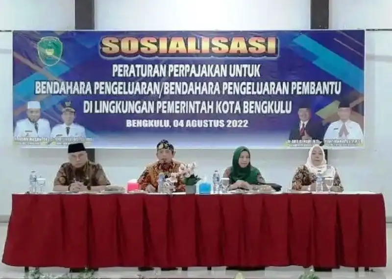 BPKAD Kota Bengkulu Sosialisasi Perpajakan ke Para Bendahara