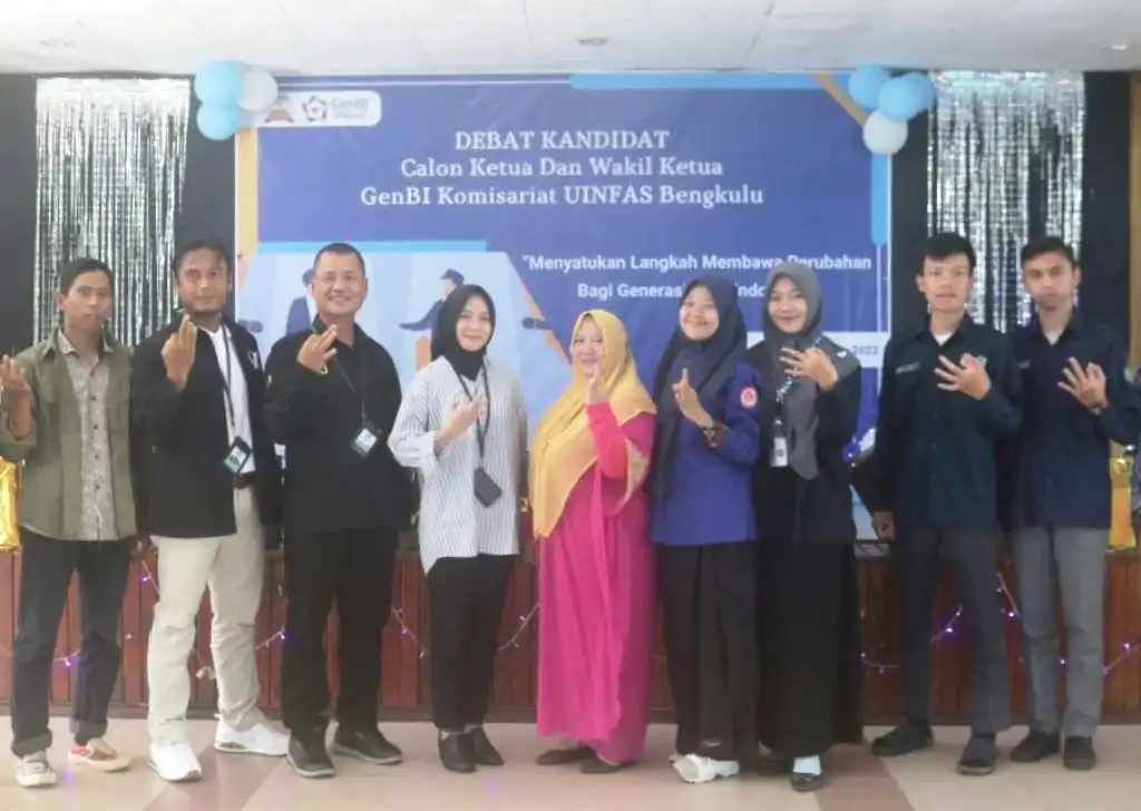 GenBI UIN FAS Bengkulu Gelar Debat Kandidat Perdana
