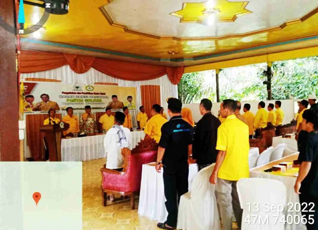 Jaga Suara, Golkar Mukomuko Gelar Pengukuhan dan Pembekalan Saksi