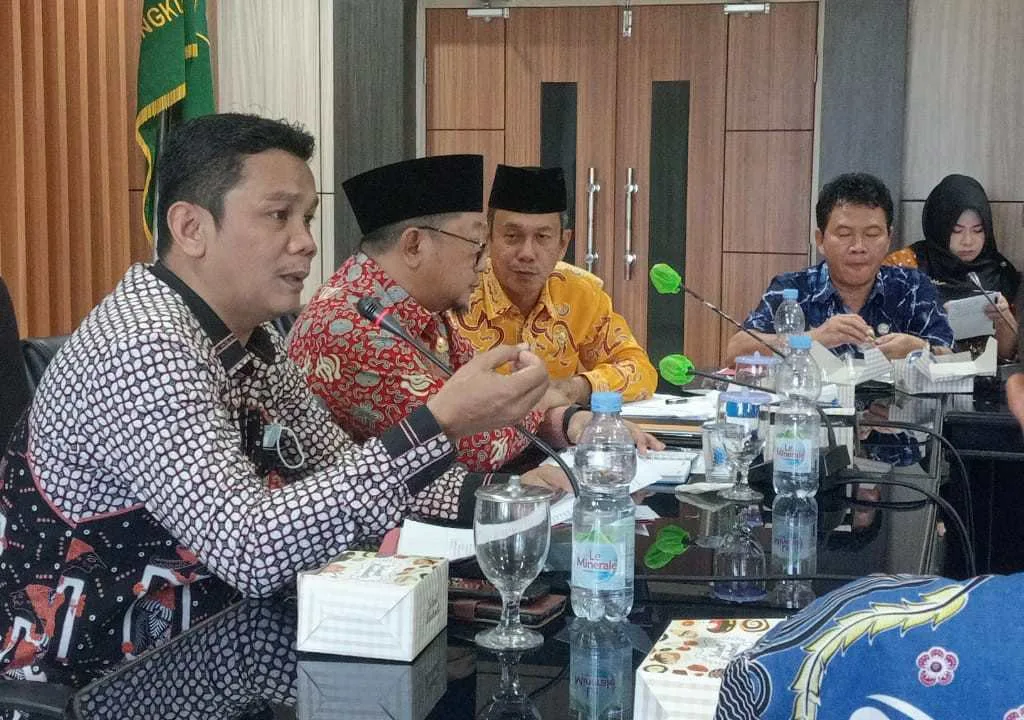 Jonaidi Sp dalam Rapat persiapan pemberangkatan KTNA