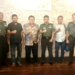 Kantor Pusat SMSI Dikunjungi Pusat Informasi Teritorial Angkatan Darat