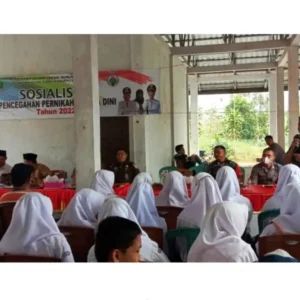 Kumpulkan Warga, Desa Sukau Datang I Sosialisasi Pencegahan Pernikahan Usia Dini