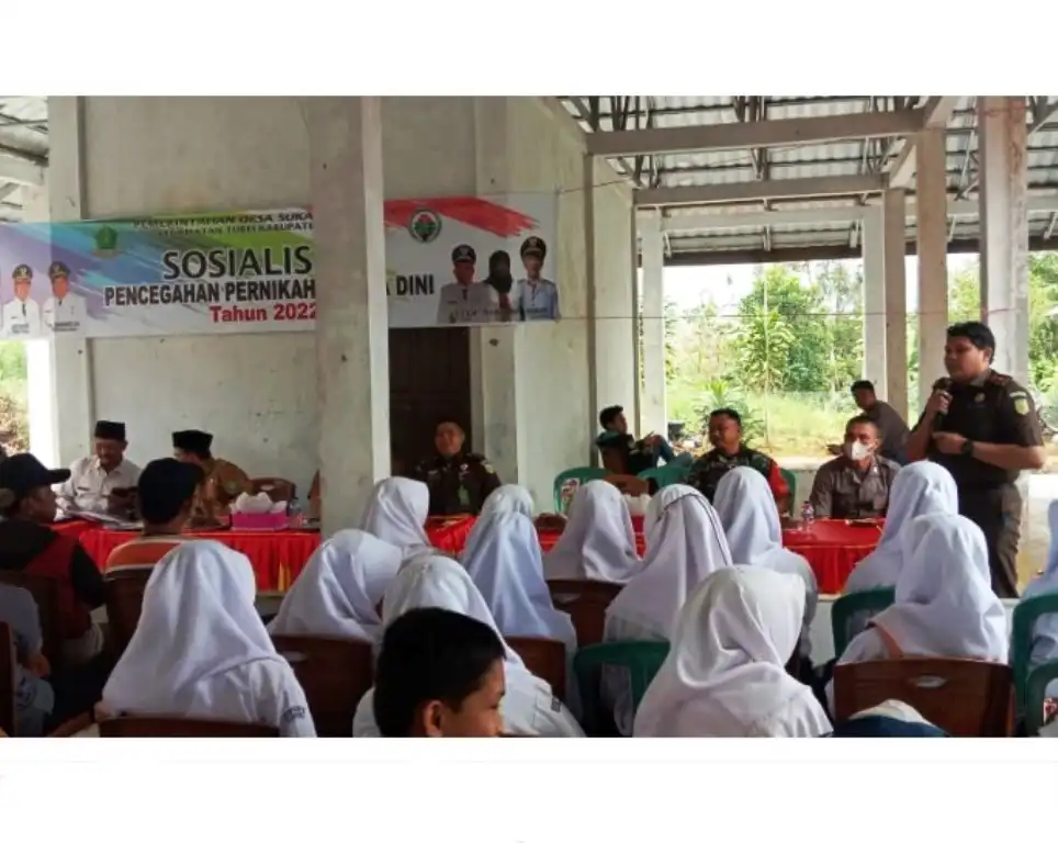 Kumpulkan Warga, Desa Sukau Datang I Sosialisasi Pencegahan Pernikahan Usia Dini