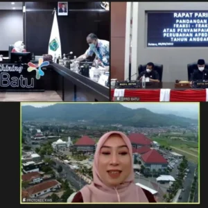 Pandangan Umum Fraksi-Fraksi atas Penyampaian Raperda Perubahan APBD 2022 Kota Batu