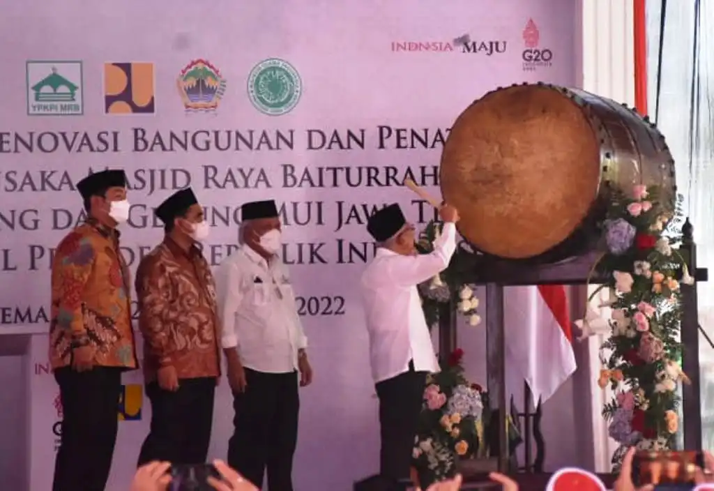 Pengamanan VVIP, Kasdam IV/Diponegoro Dampingi Wapres di Semarang