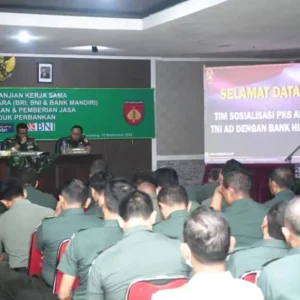 Prajurit dan PNS Kodam IV/Diponegoro Ikuti Sosialisasi PKS dengan Bank Himbara