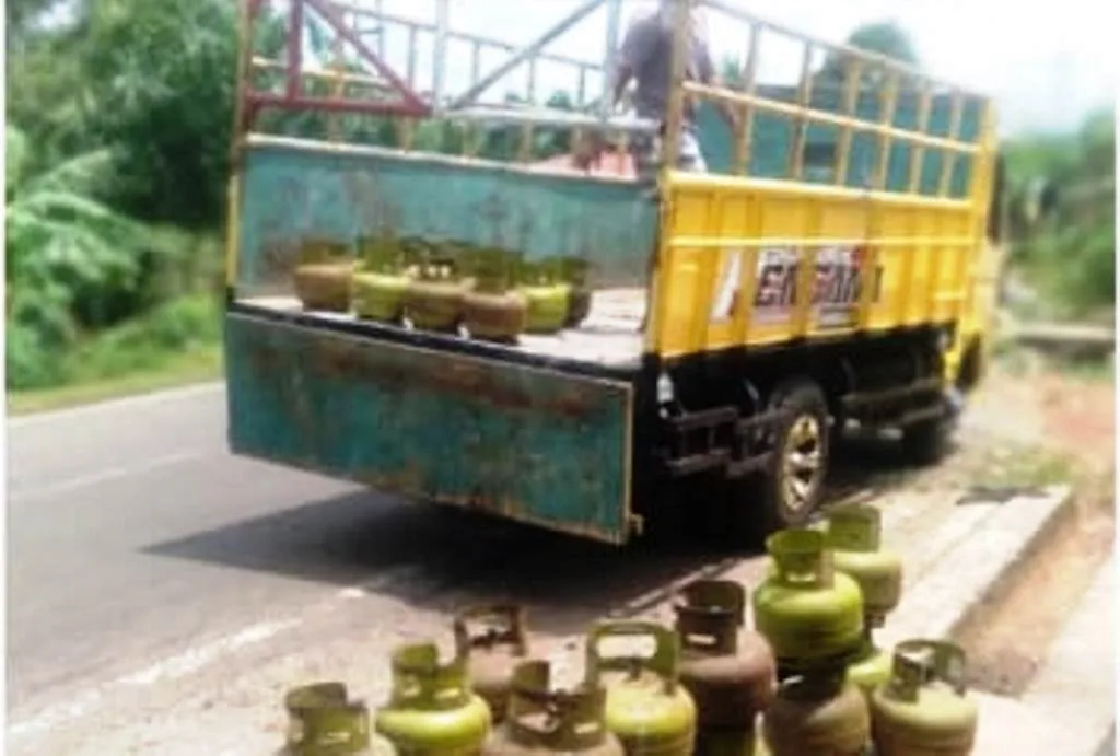 Sempat Melawan Petugas, Pelaku Penimbun Gas LPG Berhasil Diamankan