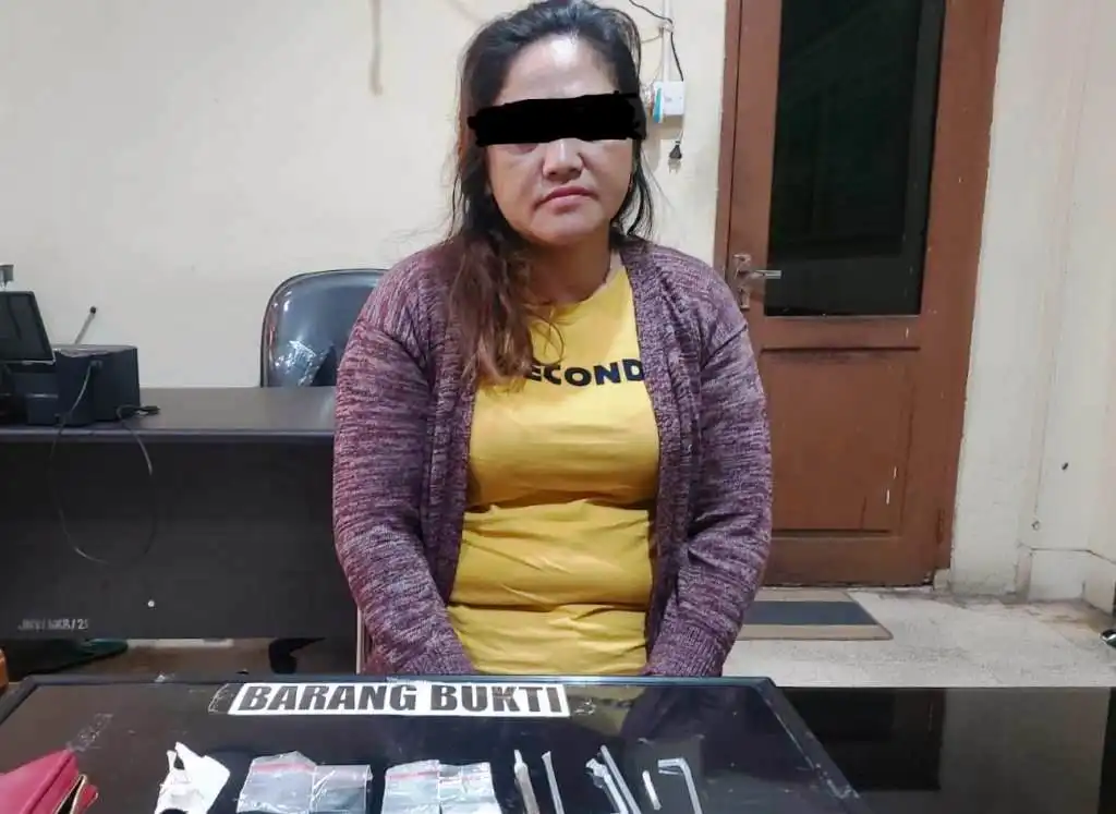 Simpan Dua Paket Sabu Dalam Dompet, Wanita ini ‘Nginap’ di Polres