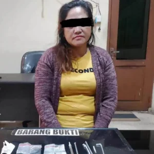 Simpan Dua Paket Sabu Dalam Dompet, Wanita ini ‘Nginap’ di Polres