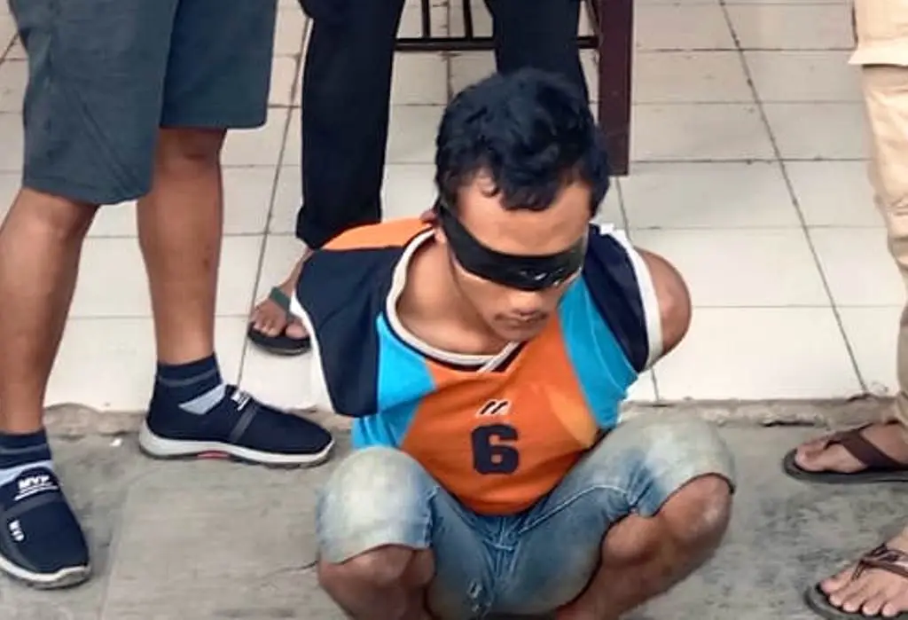 Tahanan Yang Kabur Dari Polsek Padang Jaya Tertangkap, Warga Dapat Reward