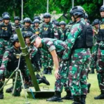 Tim Waslat Dari Slatad Kunjungi Yonif R 400/BR