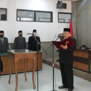 Wali Kota Blitar Kukuhkan 31 Pejabat Fungsional Rumpun Kesehatan