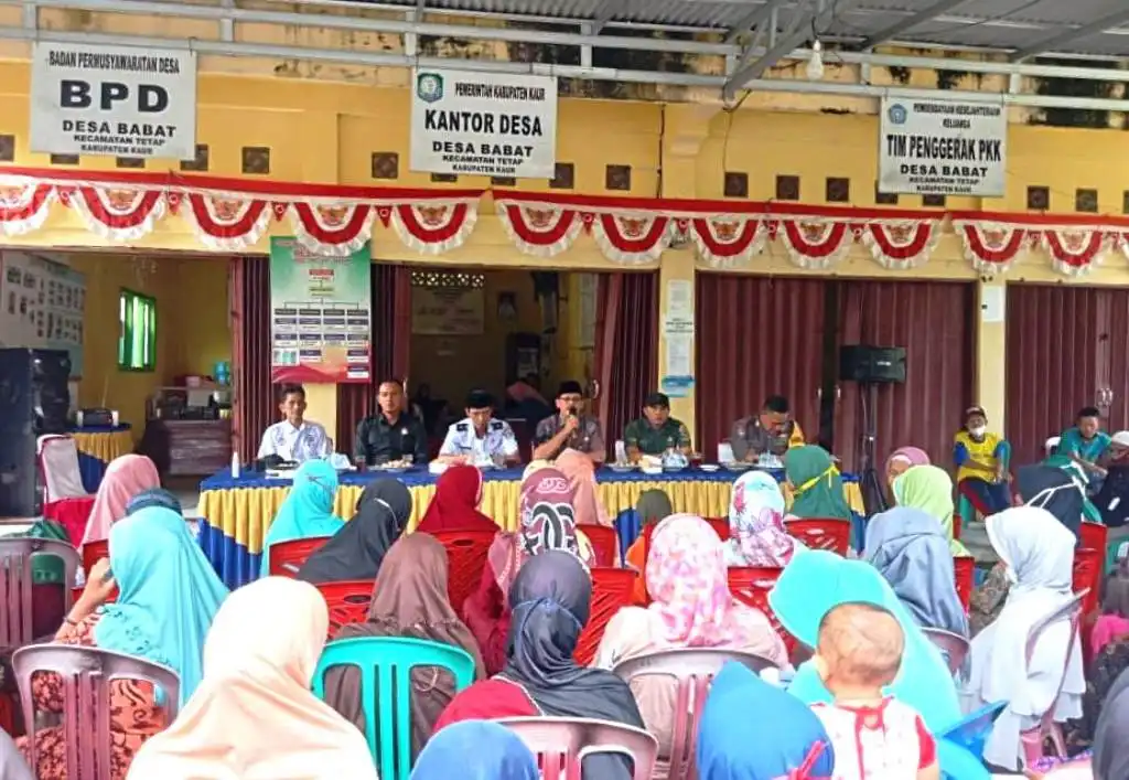125 KPM Desa Babat Kabupaten Kaur Terima BLT DD