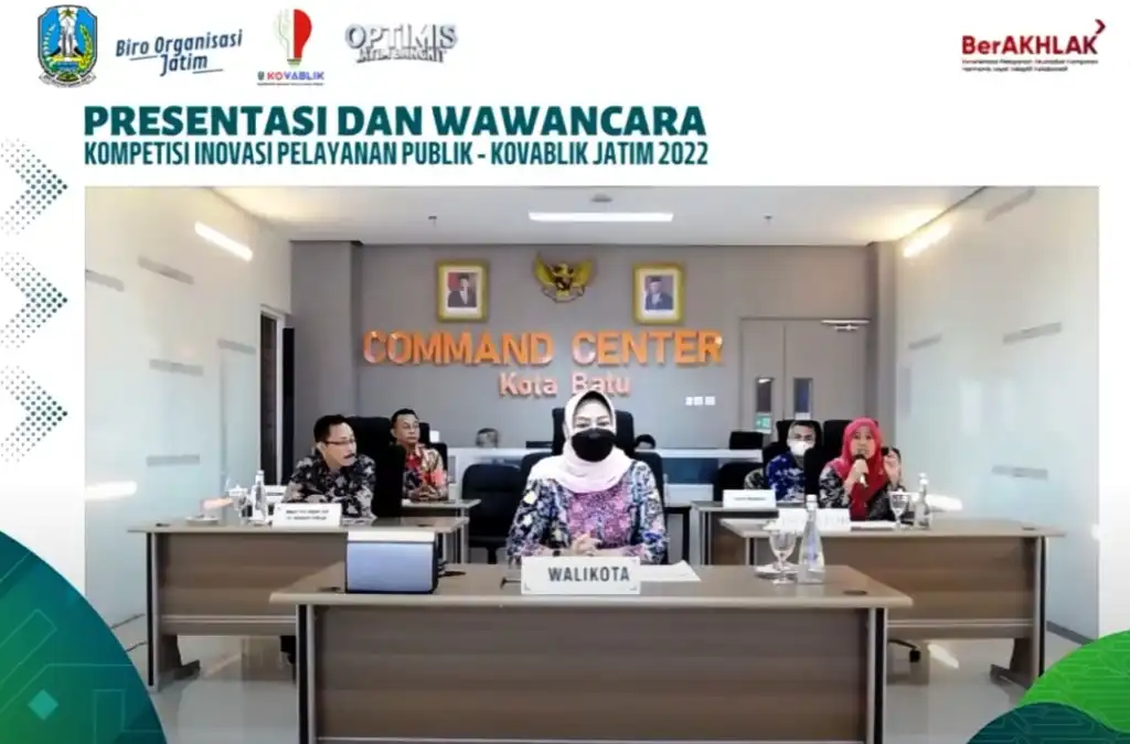 Aplikasi CROP Pemkot Batu Masuk Tiga Terbaik Dalam Kovablik