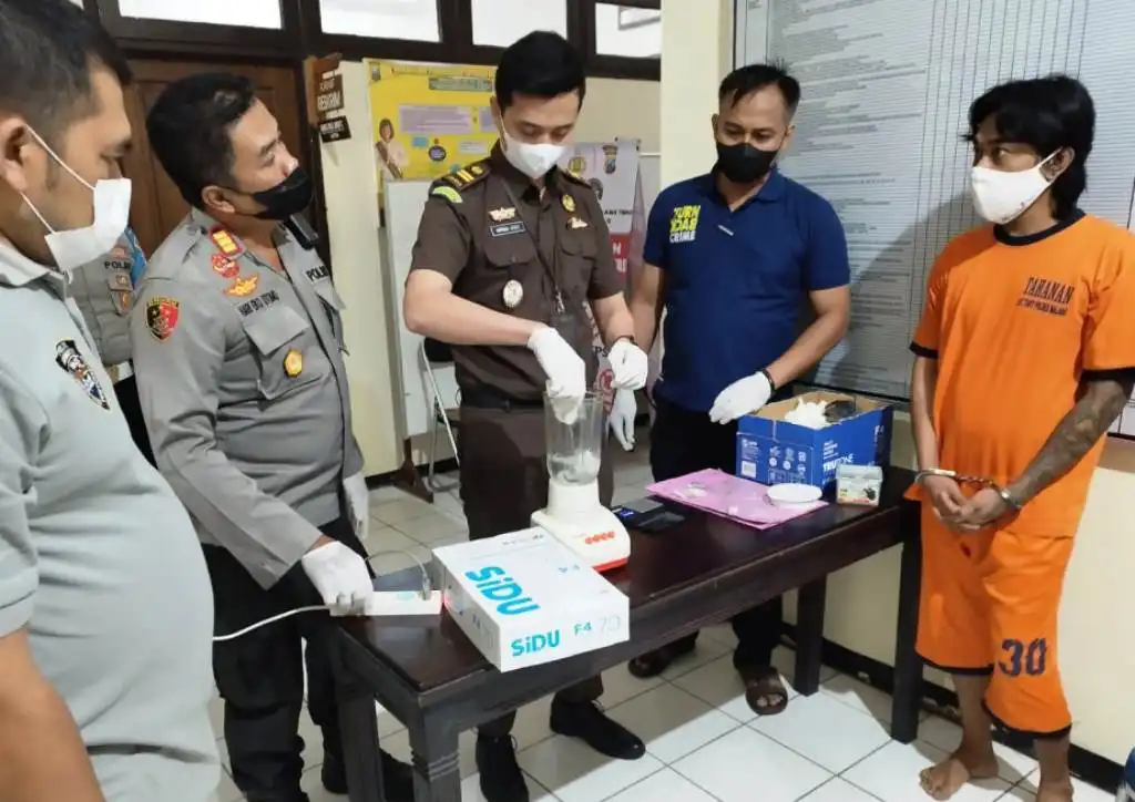 barang bukti narkoba